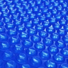 Floating Round PE Solar Pool Film 98.4" Blue