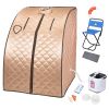 Portable Sauna Champagne gold