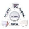 Disposable PE Aprons 28" x 46". Pack of 1000 Blue Polyethylene Aprons 1 mil. Poly Liquid-Proof Workwear. Industrial Uniform Aprons for Men; Women. Uni