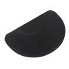 3â€²x 4.5â€²x 1/2" Beauty Salon Semicircle Anti-fatigue Salon Mat (Round Outside And Round Inside) Black