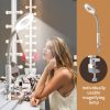2 in 1 Facial Steamer with 3X Magnifying Lamp; Esthetician Steamer Professional Aromatherapy Humidifier Face Spa Mist Steam for Home Beauty Salon; Per