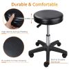3in Foam Hydraulic Stool Black