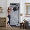 Sojourner Portable Sauna for Home - Steam Sauna Tent; Personal Sauna - Sauna Heater; Tent; Chair; Remote Included for Home Sauna - Enjoy Your Own Pers