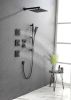 Concealed Installation Body Jet Shower Spa Square Massage Jets Spray Body Shower Bodyspray ( 3pcs)