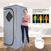 Sojourner Portable Sauna for Home - Steam Sauna Tent; Personal Sauna - Sauna Heater; Tent; Chair; Remote Included for Home Sauna - Enjoy Your Own Pers